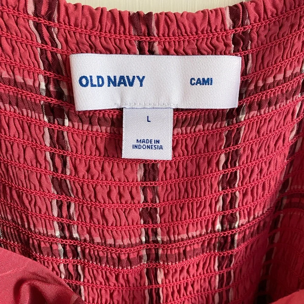 Old Navy Cami Midi Dress - Sz L - Adorable! 🥰 - Picture 5 of 5
